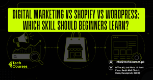 Digital Marketing vs Shopify vs WordPress